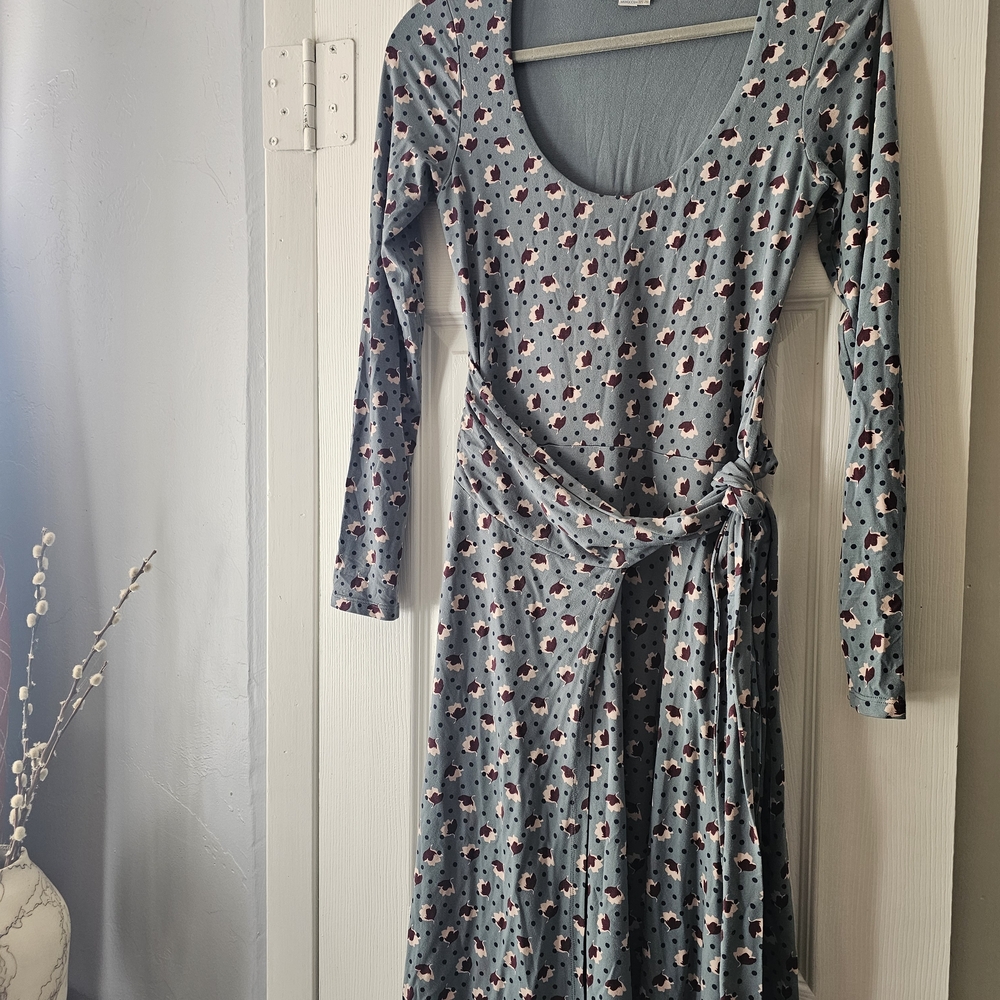 Faux Wrap Dress